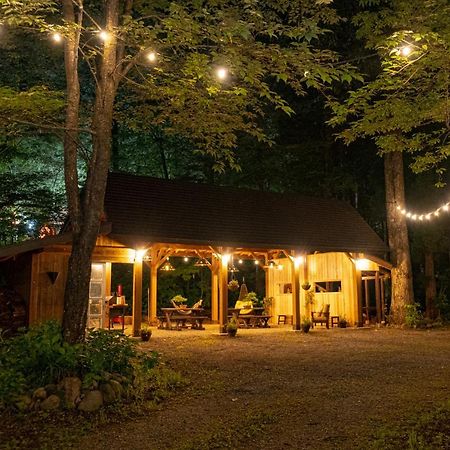 Kizuna Lodge & Bbq Centre Хакуба-Мура Экстерьер фото