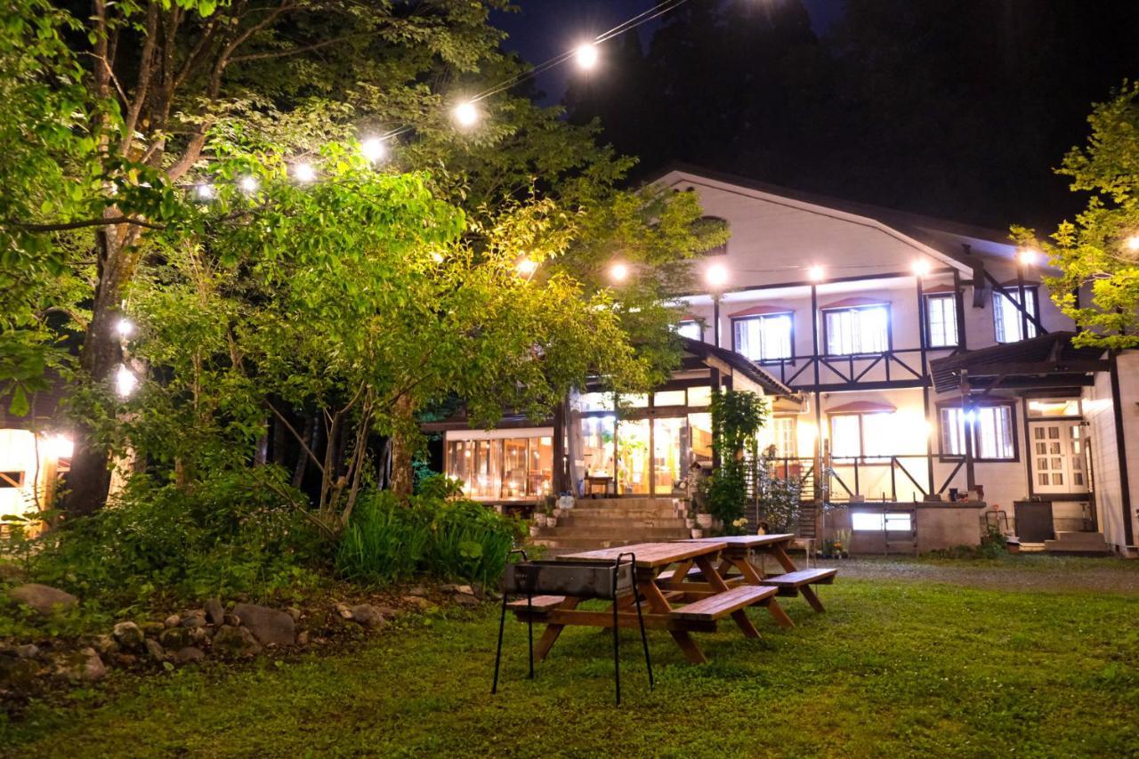 Kizuna Lodge & Bbq Centre Хакуба-Мура Экстерьер фото