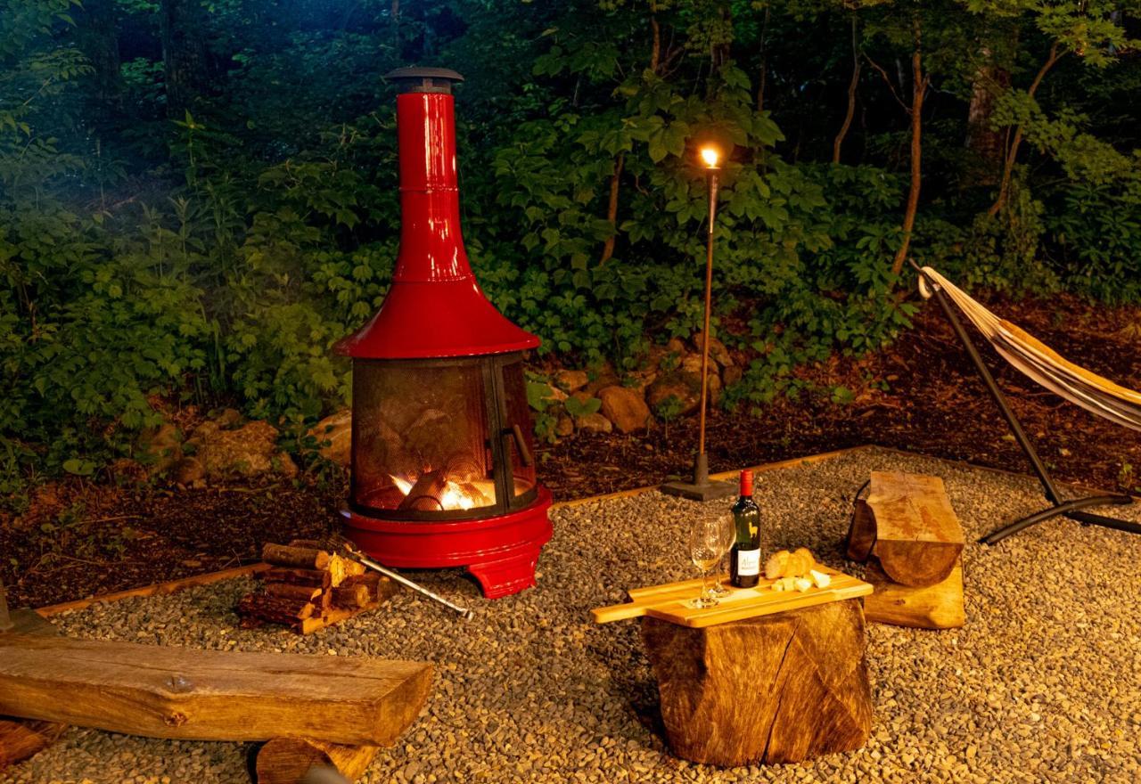 Kizuna Lodge & Bbq Centre Хакуба-Мура Экстерьер фото